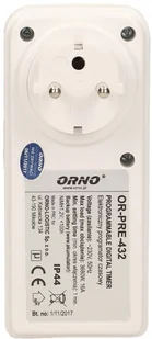 Orno Programator czasowy OR-PRE-432 OR-PRE-432 - Programatory czasowe - miniaturka - grafika 5