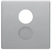 Wyłączniki światła i elektryczne - Berker Q.1/Q.3 płytka głośnikowa 11966084 alu - miniaturka - grafika 1