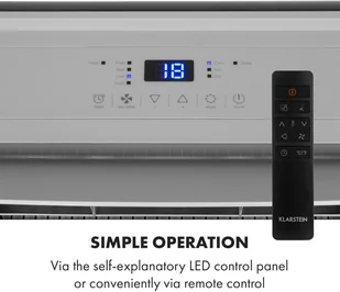 Klarstein Grandbreeze Eco 12K, klimatyzator 3w1, 460 m/h, 12000 BTU/1,35 kW ACO5-GrndBrzEco12KW - Klimatyzatory - miniaturka - grafika 8