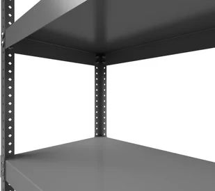 Marbo Regały Regał metalowy Hard Metal 220x100x50 5P 1125 kg hardmetal_220x100x50x5 - Szafy i regały magazynowe - miniaturka - grafika 4