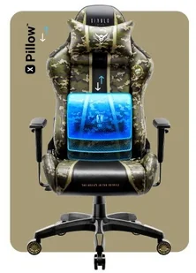 Diablo Chairs Fotel gamingowy Diablo X-One 2.0 King Size Legion Diablo X-One 2.0 King Size - Fotele gamingowe Diablo Chairs Fotel gamingowy Diablo X-One 2.0 King Size Legion Diablo X-One 2.0 King Size - Fotele gamingowe - miniaturka - grafika 9
