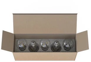 Nowodvorski Żarówki ozdobne do girlandy Filament 7487 BULB E27, A60, LED 2W, 2200K, 5szt. 7487 - Lampy ogrodowe Nowodvorski Żarówki ozdobne do girlandy Filament 7487 BULB E27, A60, LED 2W, 2200K, 5szt. 7487 - Lampy ogrodowe - miniaturka - grafika 1