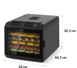 Klarstein GQ7-Arizona Jerky - Suszarki do grzybów, owoców i warzyw - miniaturka - grafika 9