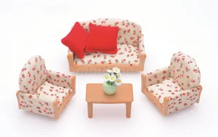 Sylvanian Families Trójelementowy zestaw wypoczynkowy 4464 - Figurki dla dzieci - miniaturka - grafika 3