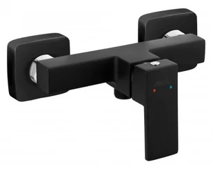 Ferro ZICCO natryskowa czarny BZI7BL - Baterie wannowe i prysznicowe - miniaturka - grafika 2