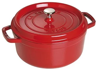 Staub Cocotte 20 cm Wiśniowy 40509-820-0 - Garnki - miniaturka - grafika 2