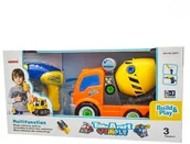 Samochody i pojazdy dla dzieci - Euro Baby ZABAWKI ZABAWKA BETONIARKA 0864865 EBZ22911 - miniaturka - grafika 1