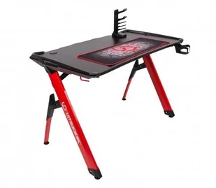 Ultradesk INVADER czerwone - Biurka gamingowe - miniaturka - grafika 2