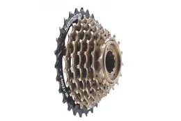 SHIMANO Wolnobieg 7-rz. MF-TZ50 14-28 zęb. brązowy (AMFTZ5007428) - Akcesoria rowerowe - miniaturka - grafika 3