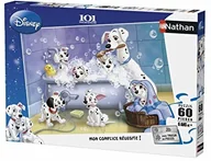 Puzzle - Trefl Nathan 86612 Puzzle 60-częściowy 101 Dalmatians czas kąpieli 86612 - miniaturka - grafika 1