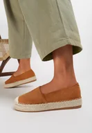 Espadryle damskie - Camelowe Espadryle Sirelora - miniaturka - grafika 1