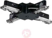 Akcesoria do oświetlenia - Paulmann URail łącznik X sztywny czarny matowy - miniaturka - grafika 1