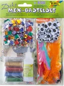 Zabawki kreatywne - Folia 607-częściowy kolorowy zestaw kreatywny "Deko-Mix" - miniaturka - grafika 1