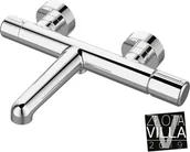 Baterie wannowe i prysznicowe - Laveo Pretto chrom BAO 010D - miniaturka - grafika 1