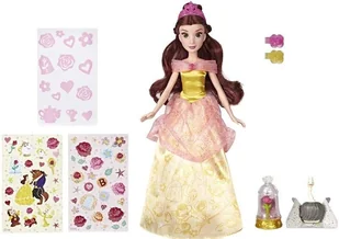 Hasbro Disney Piękna i Bestia Lalka Bella Piękny Połysk - Lalki dla dziewczynek - miniaturka - grafika 2