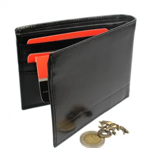 Pierre Cardin Portfel Męski Skórzany Skóra Licowa Poziomy Bez Zapięcia YS507.1 8805 - Portfele - miniaturka - grafika 5