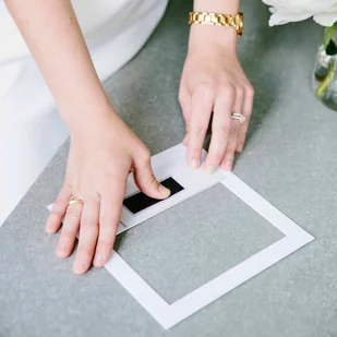 Pearhead Ramka na zdjęcie ślubne z odciskami kciuków - Ramki na zdjęcia - miniaturka - grafika 7