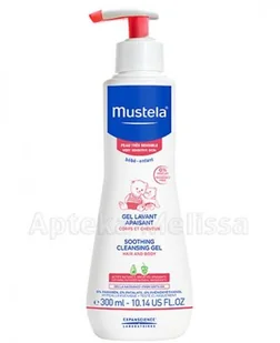 Mustela EXPANSCIENCE Bebe łagodzący żel do mycia 300 ml - Kosmetyki kąpielowe dla dzieci - miniaturka - grafika 2