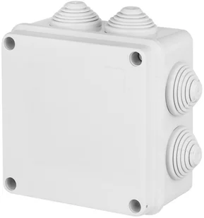 Elektro-Plast nasielsk INDUSTRIAL Puszka hermetyczna n/t 129x129x61 z 7 dławnicami IP55 szara 2701-02 2701-02 - Rozdzielnie elektryczne - miniaturka - grafika 2