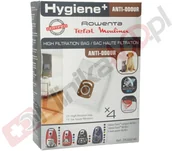Worki do odkurzaczy - ROWENTA SEB Worki do odkurzacza Hygiene+ ANTI ODOUR ZR200740 TEFAL ZR200740 - miniaturka - grafika 1