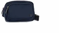 Plecaki - Roncato Okrągła saszetka na pasek dla mężczyzn, niebieska, rozmiar uniwersalny 41265703 - miniaturka - grafika 1