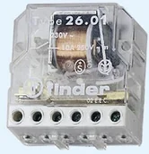 Sterowniki i przekaźniki - Przekaźnik impulsowy 2NO 10A 24V AC 26.04.8.024.0000 260480240000 - miniaturka - grafika 1