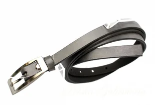 Complex Pasek Damski Skórzany (PL) 15 mm GRAFITOWY Wąski - Paski Complex Pasek Damski Skórzany (PL) 15 mm GRAFITOWY Wąski - Paski - miniaturka - grafika 3