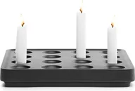 Świeczniki - Born in Sweden Świecznik Stumpastaken czarne aluminium 7340160-5 - miniaturka - grafika 1