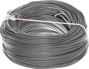 Elektrokabel Przewód instalacyjny H05V-K (LgY) 0,5 szary /100m/ T0150 LGY 1 X 0,5 SZARY - Przewody elektryczne - miniaturka - grafika 2