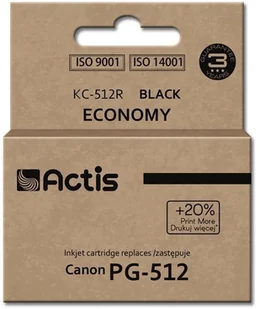 Actis Tusz KC-512R (zamiennik Canon PG-512; Standa - Tusze zamienniki - miniaturka - grafika 2