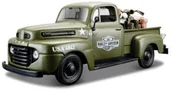 Kolekcjonerskie modele pojazdów - Maisto 532185 1: 24 Harley-Davidson Ford F-1 Pickup 1948 i WLA Flathead 1942 - miniaturka - grafika 1