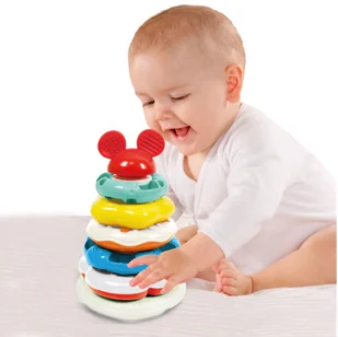 Clementoni Disney Baby Kolorowa wieża - Zabawki interaktywne dla dzieci - miniaturka - grafika 4