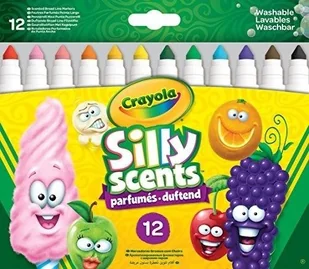 Crayola Silly Scents Markery 12 kolorów - Zakreślacze - miniaturka - grafika 2