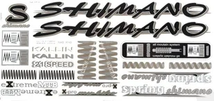 SHIMANO Kalkomania - Akcesoria rowerowe - miniaturka - grafika 4
