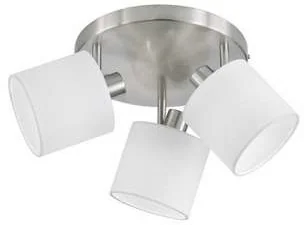 Reality Leuchten Tommy belki punktowe, metal, nikiel matowy/biały R80333901 - Lampy sufitowe - miniaturka - grafika 4