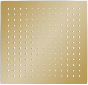 VidaXL Deszczownica ze stali nierdzewnej 25x25 kwadratowa złota 147709 - Deszczownice - miniaturka - grafika 4