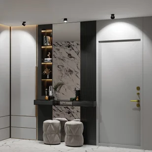 Top Light Puk Mini Move LED, soczewka, czarny matowy/chrom - Lampy sufitowe - miniaturka - grafika 3