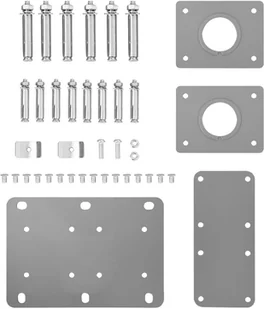 vidaXL vidaXL Parawan rozsuwany 160x600 cm Czarny - Markizy - miniaturka - grafika 7