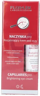 Flos-Lek WARSZAWA Rozjaśniający krem pod oczy do skóry naczynkowej 20ml - Kosmetyki pod oczy - miniaturka - grafika 3