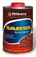 Kleje i inne preparaty budowlane - Sarsil Klinkier Silikonowy $34rodek do wodoodpornej impregnacji klinkieru 1L 0,8kg SARKLIN - miniaturka - grafika 1
