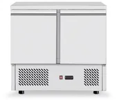 Szafy i witryny chłodnicze - Hendi Stół chłodniczy 2-drzwiowy z blatem roboczym i agregatem dolnym | Twój Zysk 236130 - miniaturka - grafika 1