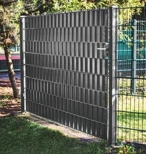 BRADAS Taśma ogrodzeniowa balkonowa antracyt 19cm x 35m + klipsy 0285 TOB4501935GYL - Ogrodzenia - miniaturka - grafika 10