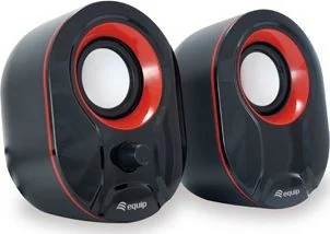 Equip Equip Stereo 2.0 Czarno-czerwone - Głośniki komputerowe Equip Equip Stereo 2.0 Czarno-czerwone - Głośniki komputerowe - miniaturka - grafika 1