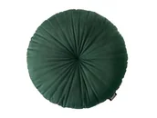 Poduszki dekoracyjne - Room99 PODUSZKA OKRĄGŁA MILOU - BUTELKOWA ZIELEŃ ŚR. 45 5908224019622 - miniaturka - grafika 1