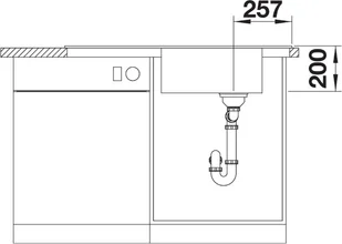 Blanco FARON XL 6 S Silgranit PuraDur Biały odwracalny, InFino (524807) - Zlewozmywaki - miniaturka - grafika 5