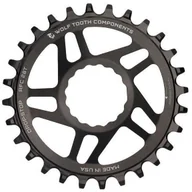 Części rowerowe - Wolf Tooth Wolf Tooth Zębatka rowerowa DM Race Face Cinch, black 30T 2020 Zębatki przednie WTRFC30 - miniaturka - grafika 1