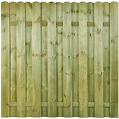 Ogrodzenia - Vidaxl OBI pełny TYTUS 12 prosty 180x180 - miniaturka - grafika 1