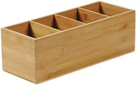 Pojemniki na sztućce - Kesper Pudełko na sztućce z włókna bambusowego pojemnik na sztućce pojemnik bambusowy organizer kuchenny akcesoria kuchenne Kesper B076CJ2364 - miniaturka - grafika 1