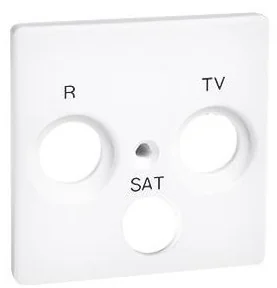 Simon KONTAKT - Pokrywa gniazda antenowego R-TV-SAT - 82 82037-30 - Klawisze i ramki - miniaturka - grafika 2