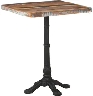 vidaXL Lumarko Stolik bistro, 60x60x76 cm, lite drewno odzyskane 321086 - Stoły - miniaturka - grafika 7